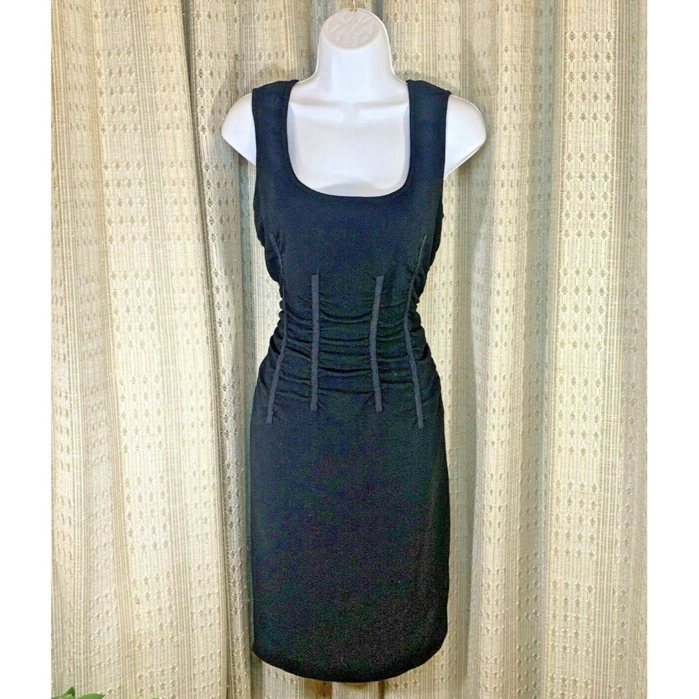 Etcetera - Classic Black Sleeveless Sheath Dress - Women's Size 6 - YaY!